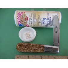 Great Eastern Glitter Gold Acrylic Barlow Pattern # 152121