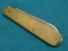 VINTAGE AD ADVERTISING RICHMOND VIRGINIA VA SLEEVEBOARD FOLDING POCKET JACK PEN KNIFE KNIVES OLD