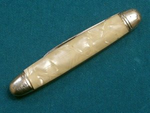 VINTAGE RICHARDS SHEFFIELD ENGLAND EQUAL END PEN JACK FOLDING POCKET KNIFE KNIVES OLD