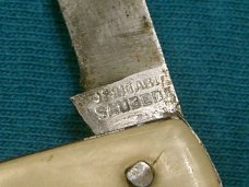 VINTAGE VERITABLE SAUZEDA SAUZEDR PEN JACK HUNTING SKINNING FOLDING POCKET KNIFE KNIVES OLD