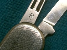 VINTAGE STAINLESS EQUAL END CIGAR PEN JACK FOLDING POCKET FILE KNIFE KNIVES OLD SWEDEN GERMANY