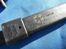 Vietnam Era  BOC Bauer US M7 Bayonet with (newer) M10 Scabbard   
