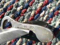Vietnam Era  BOC Bauer US M7 Bayonet with (newer) M10 Scabbard   