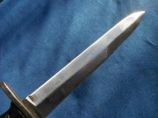 Vietnam Era  BOC Bauer US M7 Bayonet with (newer) M10 Scabbard   