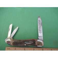 Kissing Crane 1980 Stag Humpback Whittler NKCA Museum Knife
