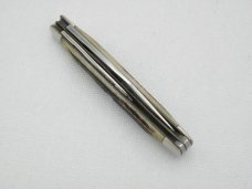 Queen Cutlery #2 two blade jack Winterbottom bone:  3 3/8” closed, 1958 - 1960