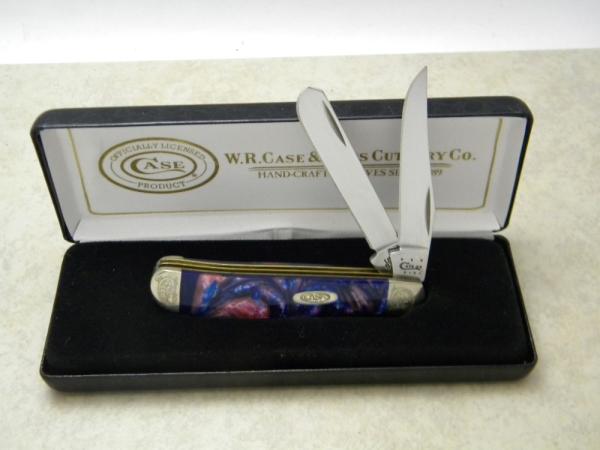 Case XX  USA 9207 Engraved Bolster Series 7 Dot Mini Trapper Knife NIB
