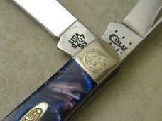 Case XX  USA 9207 Engraved Bolster Series 7 Dot Mini Trapper Knife NIB