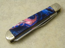 Case XX  USA 9207 Engraved Bolster Series 7 Dot Mini Trapper Knife NIB