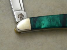 Case XX USA 9220CE Green Corelon 3 Dot Peanut Knife NIB