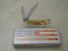 Case XX USA 1 Dot Stag 5220 SS Peanut Knife NIB