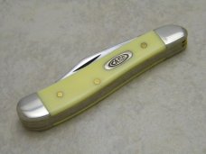 Case XX USA 2017 Yellow Composition 3207 SS Mini Trapper Knife NIB