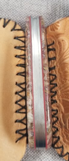 Vincenzo Balistreri Custom Zulu 3.625" clsd, Liracarta, ole Italian money, shadow ..brass accents 