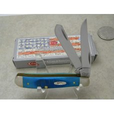 Case XX USA 2018 Caribbean Blue 6207 SS Mini Trapper Knife NIB
