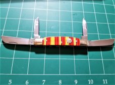 BOKER TREE BRAND CANDY STRIPE 4 BLADE CONGRESS NICE