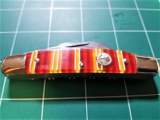 BOKER TREE BRAND CANDY STRIPE 4 BLADE CONGRESS NICE