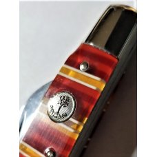 BOKER TREE BRAND CANDY STRIPE 4 BLADE CONGRESS NICE