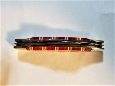 BOKER TREE BRAND CANDY STRIPE 4 BLADE CONGRESS NICE