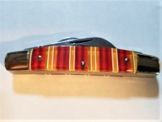 BOKER TREE BRAND CANDY STRIPE 4 BLADE CONGRESS NICE