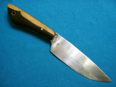 VINTAGE BAMBA FORGE UGANDA CUSTOM HANDMADE FIXED BLADE HUNTING SKINNING SKINNER KNIFE KNIVES OLD