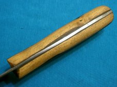 VINTAGE BAMBA FORGE UGANDA CUSTOM HANDMADE FIXED BLADE HUNTING SKINNING SKINNER KNIFE KNIVES OLD