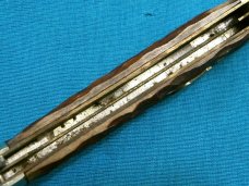 VINTAGE STAINLESS JAPAN SK-1 JIGGED BONE 3 BLADE STOCKMAN FOLDING POCKET JACK KNIFE KNIVES OLD