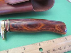 Marbles Fixed Blade Plainsman with Game Getter Cocobolo Handle
