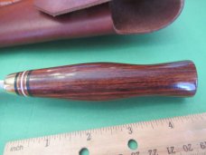Marbles Fixed Blade Plainsman with Game Getter Cocobolo Handle
