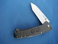 SOG Traction Tanto Lockback Folding Knife 3.5" 5Cr13MoV Steel Blade Black Handle