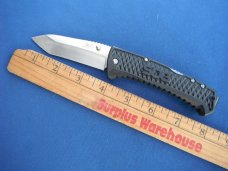 SOG Traction Tanto Lockback Folding Knife 3.5" 5Cr13MoV Steel Blade Black Handle