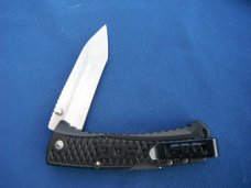 SOG Traction Tanto Lockback Folding Knife 3.5" 5Cr13MoV Steel Blade Black Handle