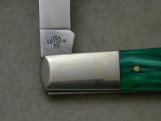 Case XX USA 2019 SparXX Green Pearl Kirinite 101009 Barlow Knife NIB