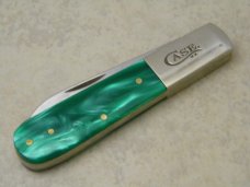 Case XX USA 2019 SparXX Green Pearl Kirinite 101009 Barlow Knife NIB
