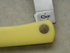 Case XX USA 2018 3137 CV Yellow Sodbuster Knife NIB