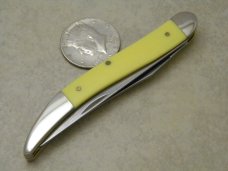 Case XX Stainless USA 2018 Yellow Composition 320094 Toothpick Fish Knife NIB