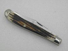Queen Cutlery #24 Slim Trapper Winterbottom bone:  4 1/16” closed, 1958 - 1960