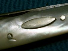 VINTAGE ANTIQUE WALKER CO SHEFFIELD REAL HOMELAND KNIFE PEARL SLEEVEBOARD FOLDING POCKET KNIVES OLD