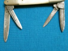 VINTAGE EDW PARKER SONS GERMANY GERMANIA PEARL EQUAL END CIGAR FOLDING POCKET KNIVES OLD