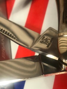 1996 Bulldog Brand 5 Blade Knife w/ Great Stag Handles -NOS & NM