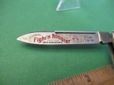 Fight'N Rooster 1995 Pearl Mid Lock Whittler  1 of 100 