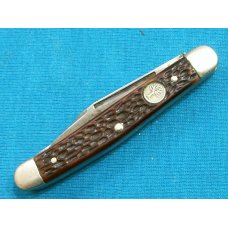 VINTAGE BOKER 8888 TREE BRAND SERPENTINE STOCKMAN JACK PEN FOLDING POCKET KNIFE KNIVES OLD