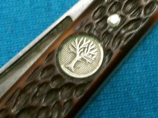 VINTAGE BOKER 8888 TREE BRAND SERPENTINE STOCKMAN JACK PEN FOLDING POCKET KNIFE KNIVES OLD