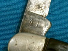 VINTAGE CAMILLUS 41 EQUAL END  JACK PEN CIGAR HUNTING SKINNING FOLDING POCKET KNIFE KNIVES OLD