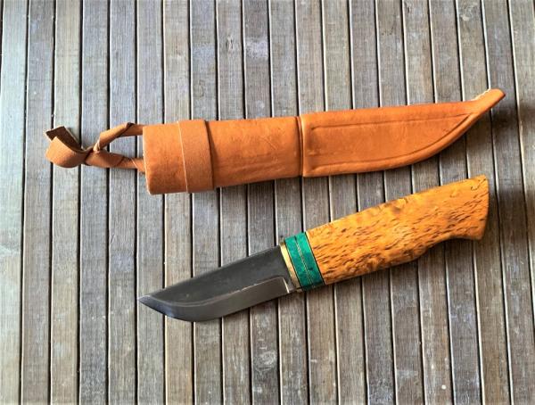 CUSTOM NORDIC PUUKKO, SCANDI SKINNER, from Knives by L. C. Patrick