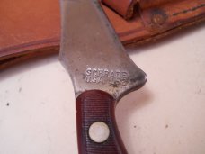 Schrade OT 152 Sharpfinger Knife / Sheath 