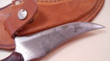 Schrade OT 152 Sharpfinger Knife / Sheath 