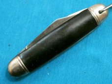 VINTAGE HAMMER BRAND USA HOPALONG CASSIDY COWBOY AD CAMP HUNTING FOLDING POCKET KNIFE KNIVES OLD