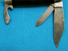 VINTAGE HAMMER BRAND USA HOPALONG CASSIDY COWBOY AD CAMP HUNTING FOLDING POCKET KNIFE KNIVES OLD