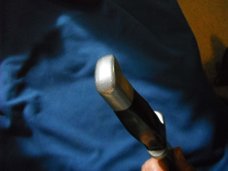 Jaguar fixed blade knife w/ sheath. Similar to a Buck 119.  Made in Japan???