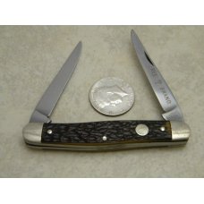 Boker USA Tree Brand 9572 Jigged Delrin Muskrat Knife